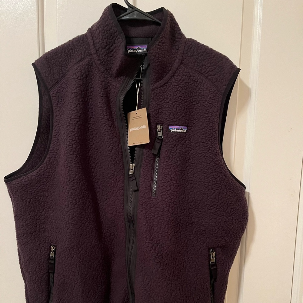 Patagonia Men’s Retro Pile Vest - Size XL - Color- Black